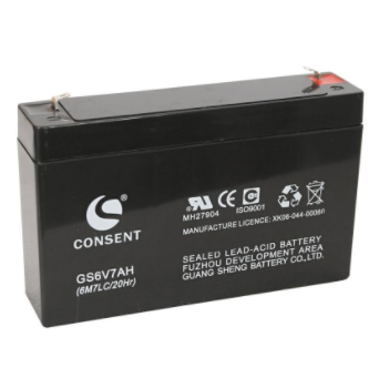 CONSENT蓄电池GS6V7AH